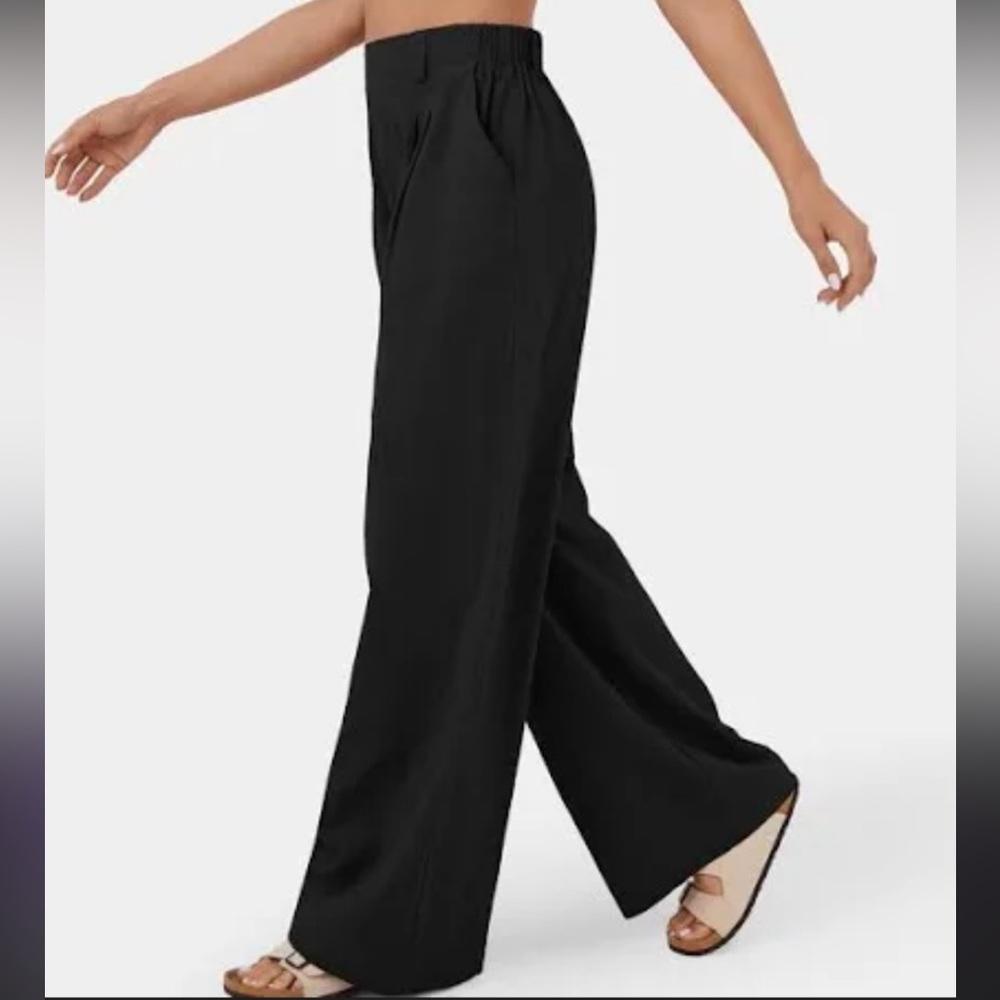 HALARA Black Wide Leg Pants